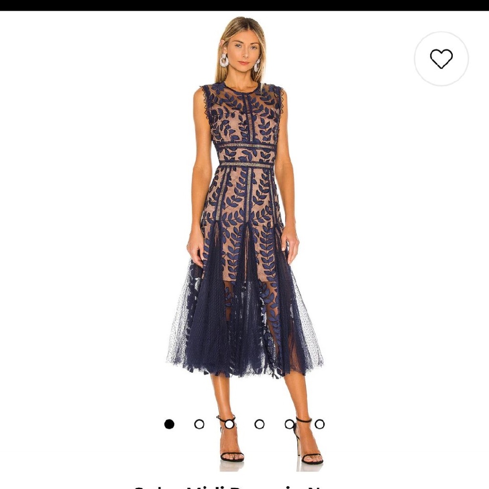 Bronx and Banco lace midi dress Fits S/M  - sold out online!